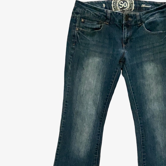 SO Jeans Favorite Blue Denim Jeans,Classic Bootcut Denim Jeans,Rugged Blue Jeans - Picture 5 of 13